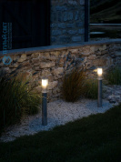 Linton садовый светильник Nordlux оцинкованный 2218308031
