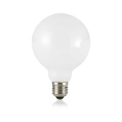 253442 E27 globo d095 08w 4000k cri80 bianco Ideal Lux источник света