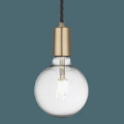 Sleek Edison Pendant - 1 Wire - Brass лампа Industville SL-E1WP-B