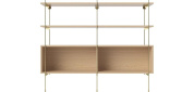 Rod shelf combination 04 Bolia книжная полка 00-130-04_7868154