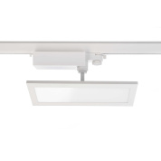 707136 Deko light Panel трёхфазный трековый спот белого цвета с прямоугольным корпусом