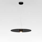 Rotaliana Collide H6 SP LED подвесной светильник с круговым двунаправленным светом матовый чёрный 1CDH6D0062ZL1