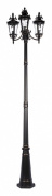уличный фонарный столб черный IP55