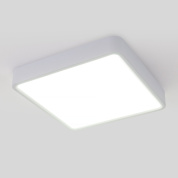 потолочный накладной светодиодный светильник квадратной формы с матовым рассеивателем