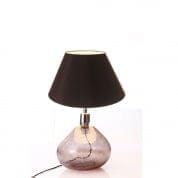 Anasa Grey Glass Table Lamp настольная лампа Sutra Decor 141458_small