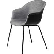 10091839 GUBI Bat Обеденный стул с обивкой спереди / коническое основание, простой 0023