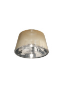 встраиваемый потолочный точечный светильник с прозрачным стеклянным рассеивателем