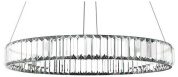 10135/600 Chrome Loft it Crystal ring подвесной светильник, 43Вт, 3000K, 2900лм, хром