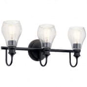 Greenbrier 3 Light Vanity Light Black настенный светильник 45392BK Kichler