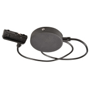 гибкий коннектор для однофазного трека чёрный комплектующий