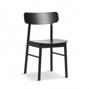 Soma dining chair Black Woud, стул