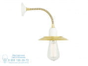 Doon Регулируемый настенный светильник из латуни Mullan Lighting MLWL385BLK