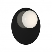 05603NGDHXPBB Elesi luce Bianca AP PL 42 LED IP44 настенный и потолочный светильник для ванной чёрный
