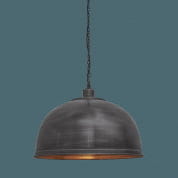 Brooklyn Giant Dome Pendant - 23.5 Inch - Pewter &amp; Copper подвесной светильник Industville BR-GDP23-CP