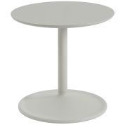 приставной стол круглый серый линолеум d41x40 см