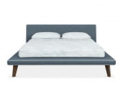 Beds Мягкая тканевая кровать с мягким изголовьем Gervasoni