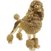 55292 Mrs Poodle золото 34cm Kare design статуэтка