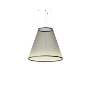 187547/1D_10 Vibia Array подвесной светильник зелёного оттенка с широким основанием