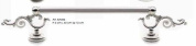 настенная штанга для полотенца с фигурными опорами