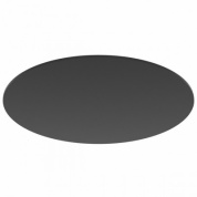 Rotaliana Collide H5 PL LED крупный круглый дизайнерский настенный и потолочный светильник матовый чёрный 1CDH5D0062ZL1