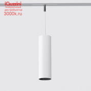 QP41 Laser iGuzzini Ø75 Tech - Pendant system for 48V track - Warm Dimming - Flood Beam - White/Black