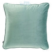 111950 Pillow Roche turquoise velvet 60 x 60 cm  Eichholtz