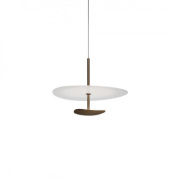 05501BEDHXXBB Elesi luce Plettro SP S LED светильник с металлическим и стеклянным рассеивателем бронза