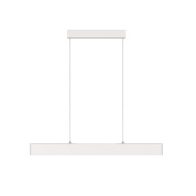 подвесной светильник белый вытянутый на тросах