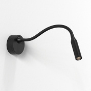 настенный светильник для чтения чёрный без выключателя