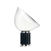 торшер с отражающим плафоном на цилиндрической подставке