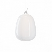 21813 1327 Lodes Oblò SP L LED подвес из выдувного стекла глянцевый белый