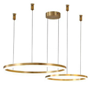 подвесной светильник кольцевой черный