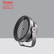 EU14 Agorà iGuzzini Spotlight with bracket - RGBW - Integrated control card - Remote power supply - Spot optic - Ta 40