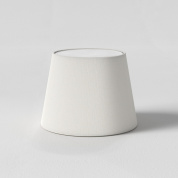 абажур белая ткань