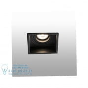 40121 HYDE Black orientable square recessed lamp встраиваемый светильник Faro barcelona