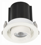 ST702.138.12 ST-Luce St702 точечный светильник, 12Вт, 3000K, 900лм, белый