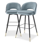 114316 Bar Stool Cliff set of 2 Барный стул Eichholtz