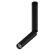 потолочный светильник направленного света черный поворотный