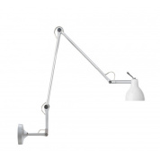 Rotaliana Luxy W2 настенный светильник с соединениями серебро; глянцевый белый 1LXW200143ZR0