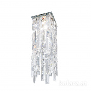 Kolarz Prisma 1314.11M.5.P1.KpT точечный светильник хром длина 12cm ширина 12cm высота 33cm 1 лампа g9