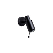 BINYSPOT SW-LED-BL-BL DCW Biny настенный спот с коротким корпусом и плафоном черного цвета