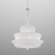 классическая подвесная люстра из стекла