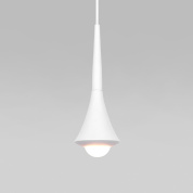 подвесной акцентный светильник с вытянутым коническим корпусом направленного света вниз