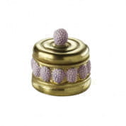 Chantilly ispahan cake scented candle - gold & pink ароматическая свеча, Villari