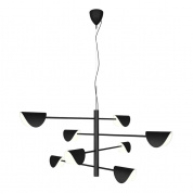 Veska 8 Pendant Light Design by Gronlund подвесной светильник черный