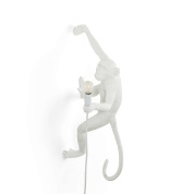 SE14879 Seletti MONKEY LAMP настенный светильник с фигурой обезьяны и лампочкой в руке