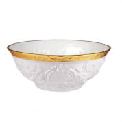 Taormina white & gold salad bowl чаша, Villari