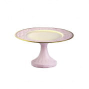 Taormina pink & gold small cake stand подставка для торта, Villari