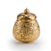 Lolita alida scented candle - gold ароматическая свеча, Villari