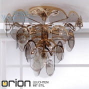 Потолочный светильник Orion Rauchglas DLU 1108/9+1 gold/293 rauch